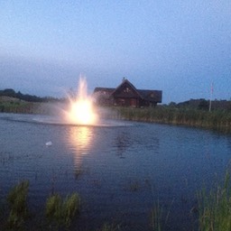 cabin fountain small